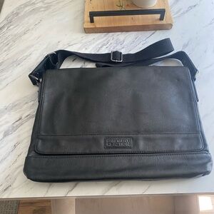 Kenneth Cole Leather Laptop Bag